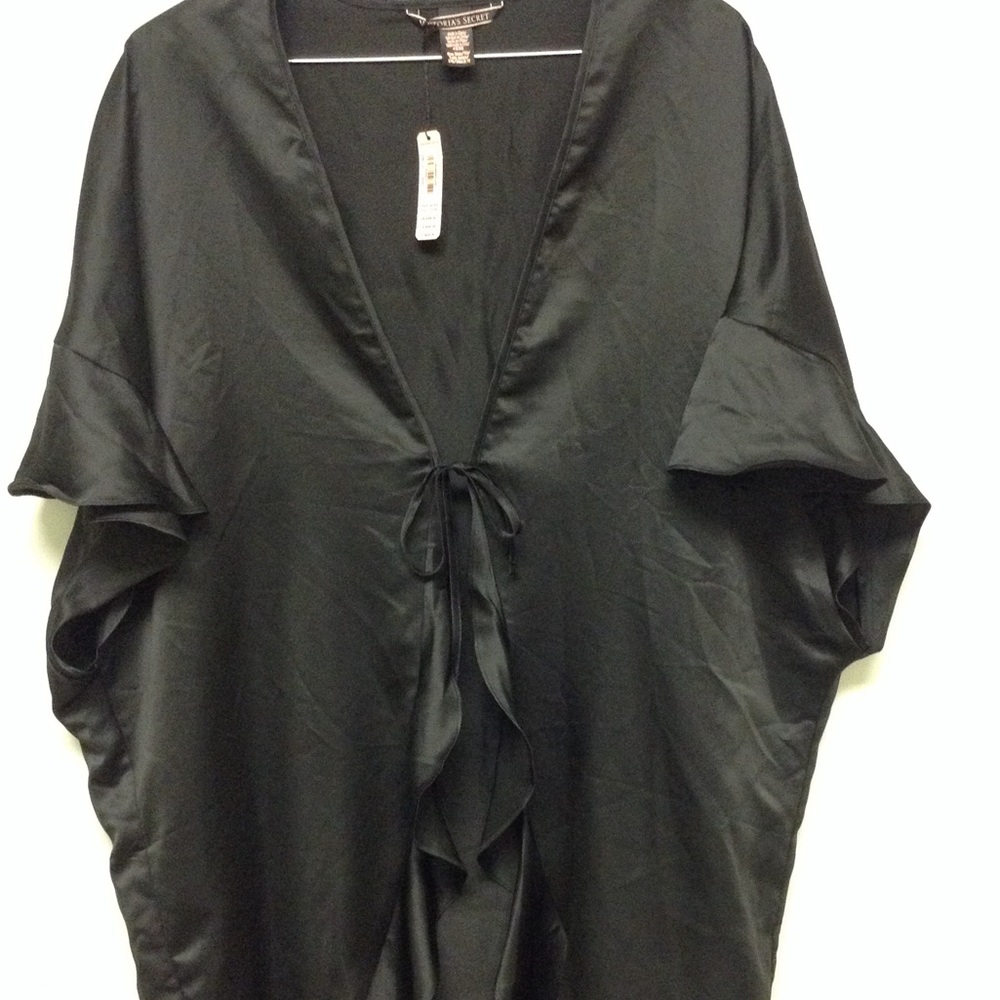 ISO NWT VS "LOVE VS" RUFFLE KIMONO ROBE - Picture 2 of 3